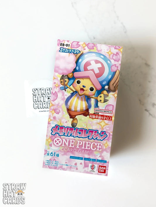 One Piece Eb01 Extra Booster Pack Memorial Collection Box [Jpn ]