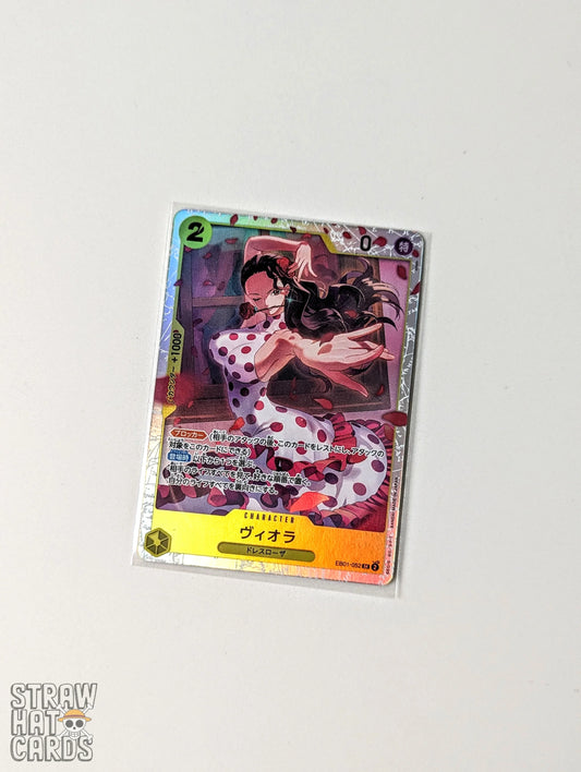 One Piece Eb01 Memorial Collection Viola Eb01-052 Sr Card [Jpn 🇯🇵] Trading Card
