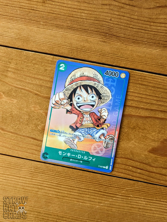One Piece Monkey.d.luffy P-037 Promo [Jap ] Trading Card