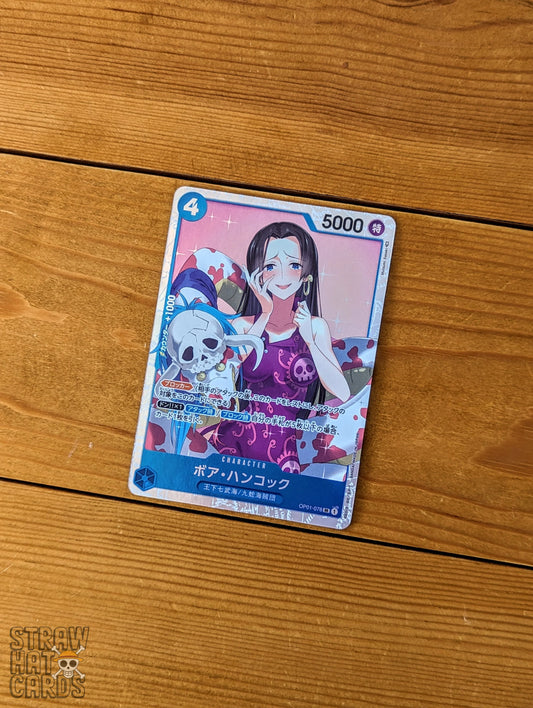 One Piece Op01 Romance Dawn Boa Hancock Op01-078 Sr [Jap ] Trading Card