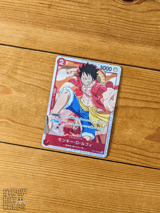 One Piece Op01 Romance Dawn Monkey.d.luffy Op01-024 Sr [Jap ] Trading Card