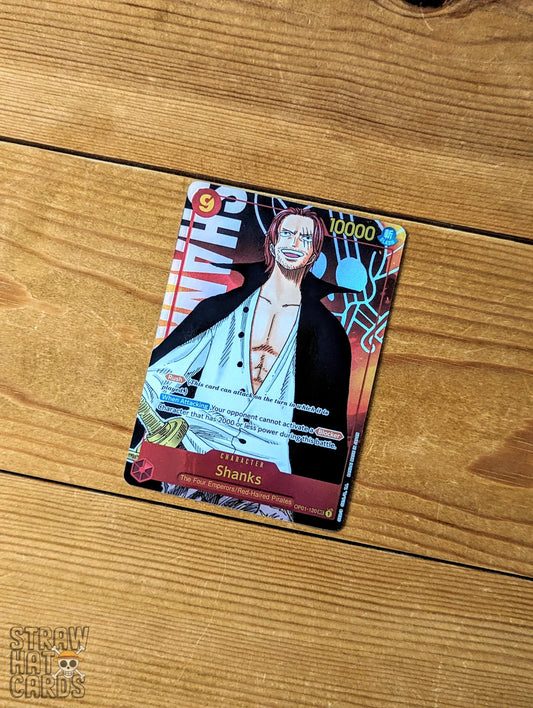 One Piece Op01 Romance Dawn Shanks Op01-120 Sec Alt-Art/Parallel Card [Eng ] Trading Card