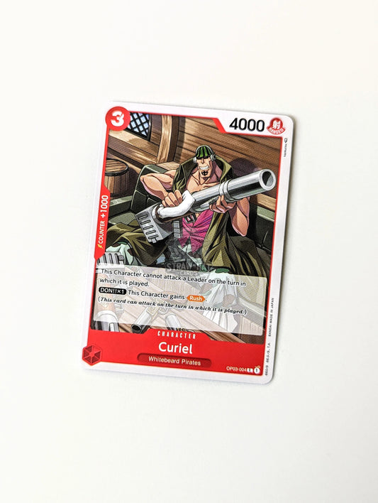 One Piece Op03 Pillars Of Strength Curiel Op03-004 C Card [Eng 🏴󠁧󠁢󠁥󠁮󠁧󠁿] Trading Card