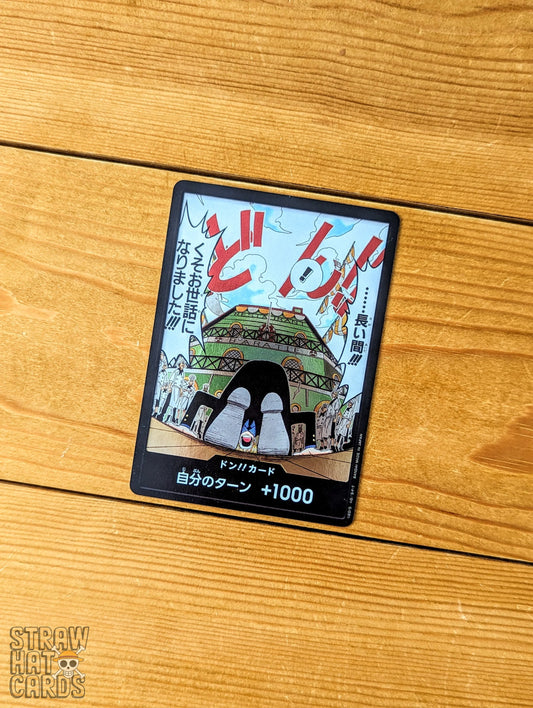 One Piece Op03 Pillars Of Strength Don!! Alt-Art/Parallel Card [Jap ] Trading Card