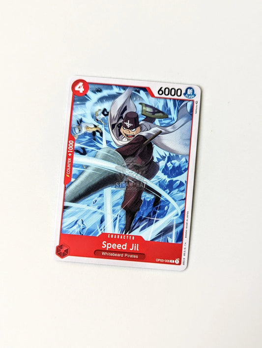 One Piece Op03 Pillars Of Strength Speed Jil Op03-006 C Card [Eng 🏴󠁧󠁢󠁥󠁮󠁧󠁿] Trading Card
