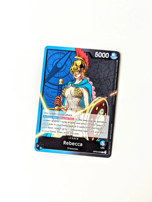 One Piece Op04 Kingdoms Of Intrigue Rebecca Op04-039 L Card [Eng 🏴󠁧󠁢󠁥󠁮󠁧󠁿] Trading Card