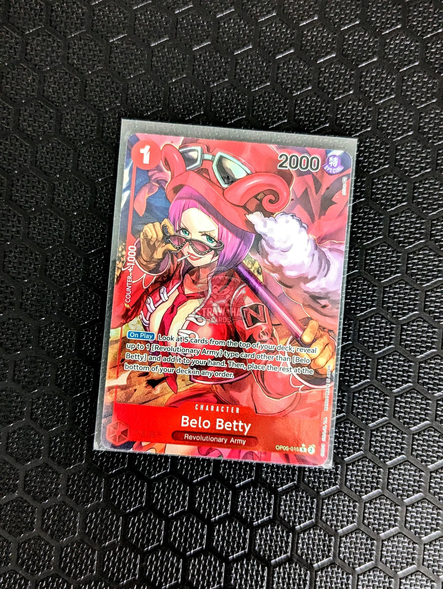 One Piece Op05 Awakening Of The New Era Belo Betty Op05-015 R Alt-Art/Parallel Card [Eng