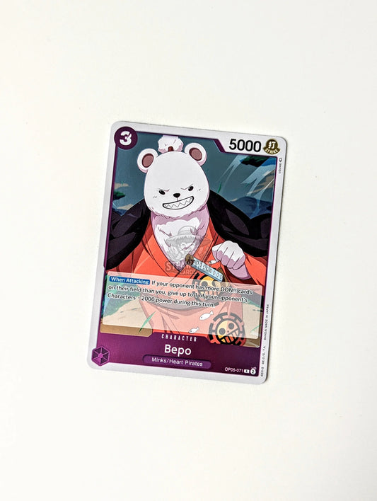 One Piece Op05 Awakening Of The New Era Bepo Op05-071 R Card [Eng 🏴󠁧󠁢󠁥󠁮󠁧󠁿] Trading Card