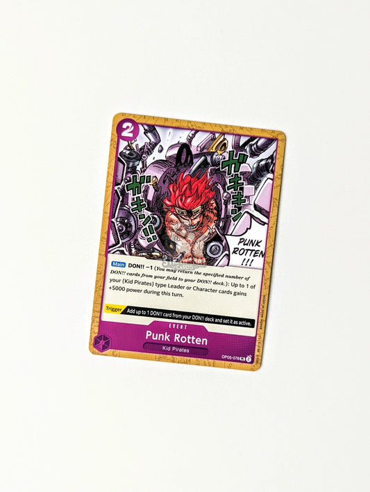 One Piece Op05 Awakening Of The New Era Punk Rotten Op05-078 Uc Card [Eng 🏴󠁧󠁢󠁥󠁮󠁧󠁿] Trading Card