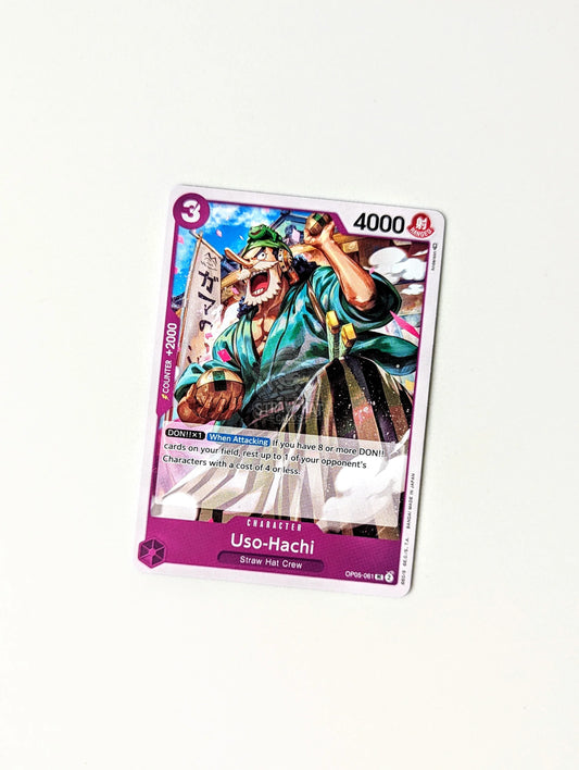 One Piece Op05 Awakening Of The New Era Uso-Hachi Op05-061 Uc Card [Eng 🏴󠁧󠁢󠁥󠁮󠁧󠁿] Trading Card