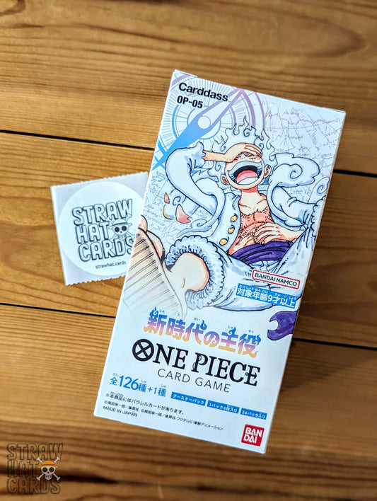 One Piece Op05 Protagonist Of The New Generation Japanese Booster Box [Jap ]