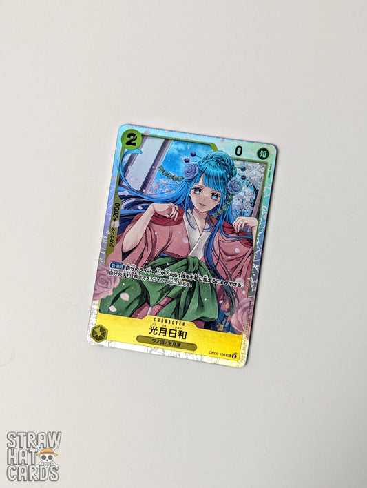 One Piece Op06 Twin Champions Kouzuki Hiyori Op06-106 Sr Card [Jap ] Trading Card