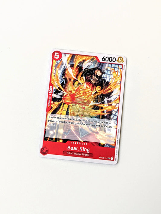 One Piece Op06 Wings Of The Captain Bear.king Op06-012 Uc Card [Eng 🏴󠁧󠁢󠁥󠁮󠁧󠁿] Trading Card