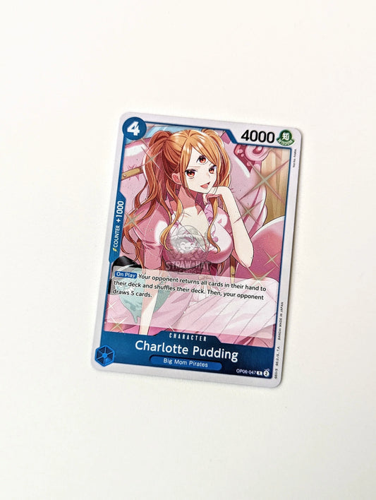 One Piece Op06 Wings Of The Captain Charlotte Pudding Op06-047 R Card [Eng 🏴󠁧󠁢󠁥󠁮󠁧󠁿] Trading Card