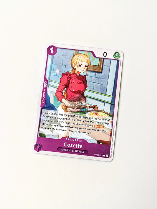 One Piece Op06 Wings Of The Captain Cosette Op06-072 C Card [Eng 🏴󠁧󠁢󠁥󠁮󠁧󠁿] Trading Card