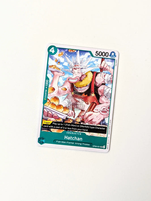 One Piece Op06 Wings Of The Captain Hatchan Op06-031 Uc Card [Eng 🏴󠁧󠁢󠁥󠁮󠁧󠁿] Trading Card