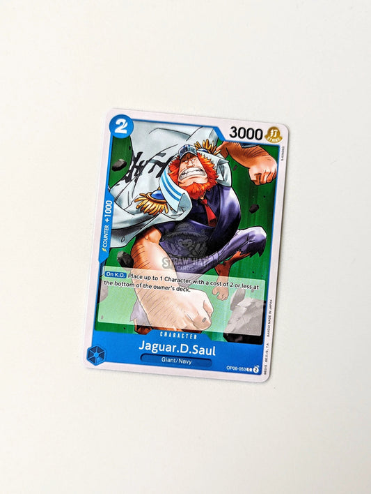 One Piece Op06 Wings Of The Captain Jaguar.d.saul Op06-053 C Card [Eng 🏴󠁧󠁢󠁥󠁮󠁧󠁿] Trading Card