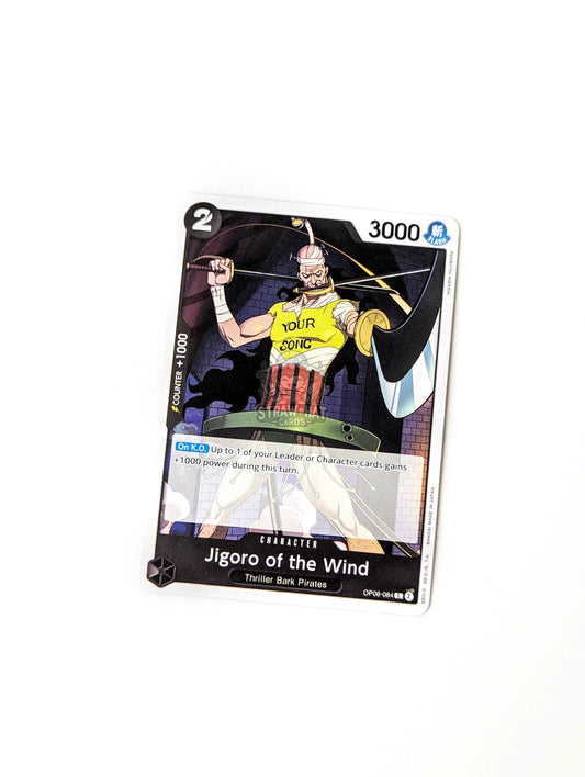 One Piece Op06 Wings Of The Captain Jigoro Wind Op06-084 C Card [Eng 🏴󠁧󠁢󠁥󠁮󠁧󠁿] Trading Card