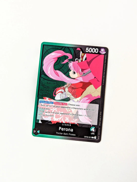 One Piece Op06 Wings Of The Captain Perona Op06-021 L Card [Eng 🏴󠁧󠁢󠁥󠁮󠁧󠁿] Trading Card