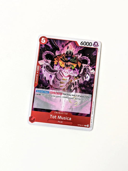 One Piece Op06 Wings Of The Captain Tot Musica Op06-011 R Card [Eng 🏴󠁧󠁢󠁥󠁮󠁧󠁿] Trading Card