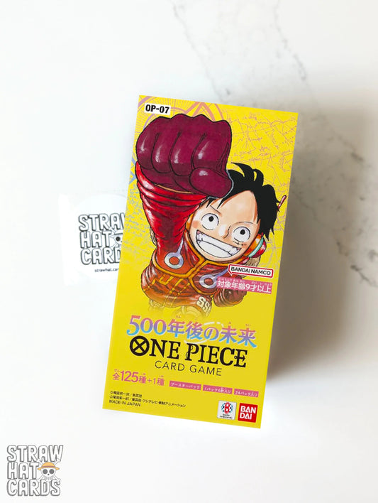 One Piece Op07 500 Years Into The Future Japanese Booster Box [Jpn ]