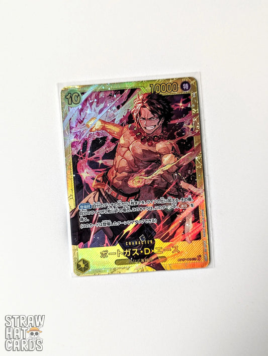 One Piece Op07 500 Years Into The Future Portgas.d.ace Op07 - 119 Sec Card [Jpn 🇯🇵] Trading Card