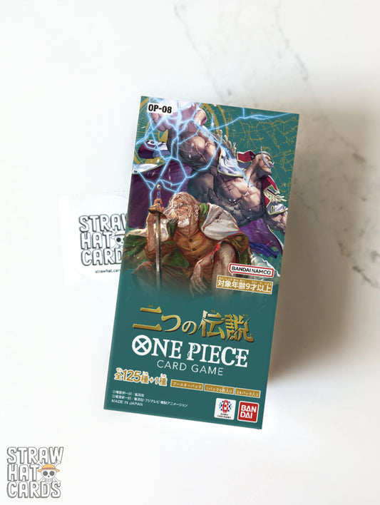 One Piece Op08 Two Legends Japanese Booster Box [Jpn 🇯🇵]