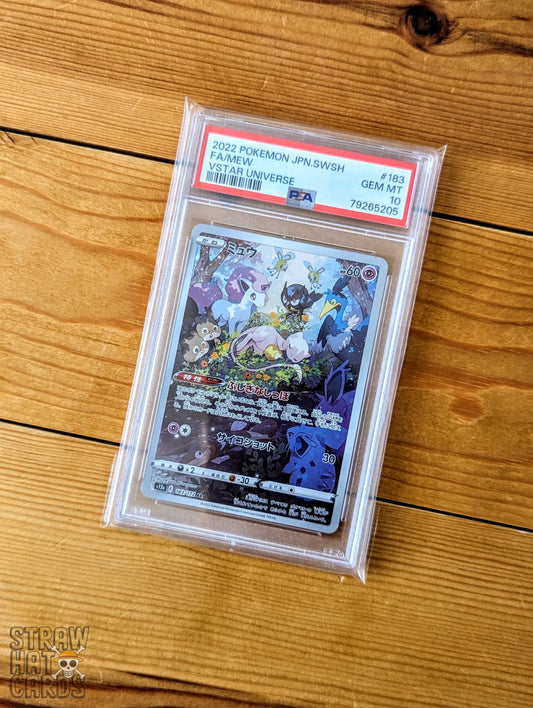 Pokemon Mew S12A Vstar Universe 183/172 Ar - Psa 10 [Jap ] Trading Card