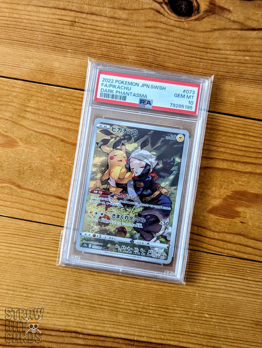 Pokemon Pikachu S10A Dark Phantasma 073/071 Chr - Psa 10 [Jap ] Trading Card