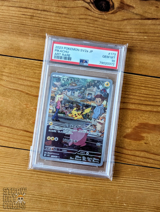 Pokemon Pikachu Sv2A 151 173/165 Ar - Psa 10 [Jap ] Trading Card