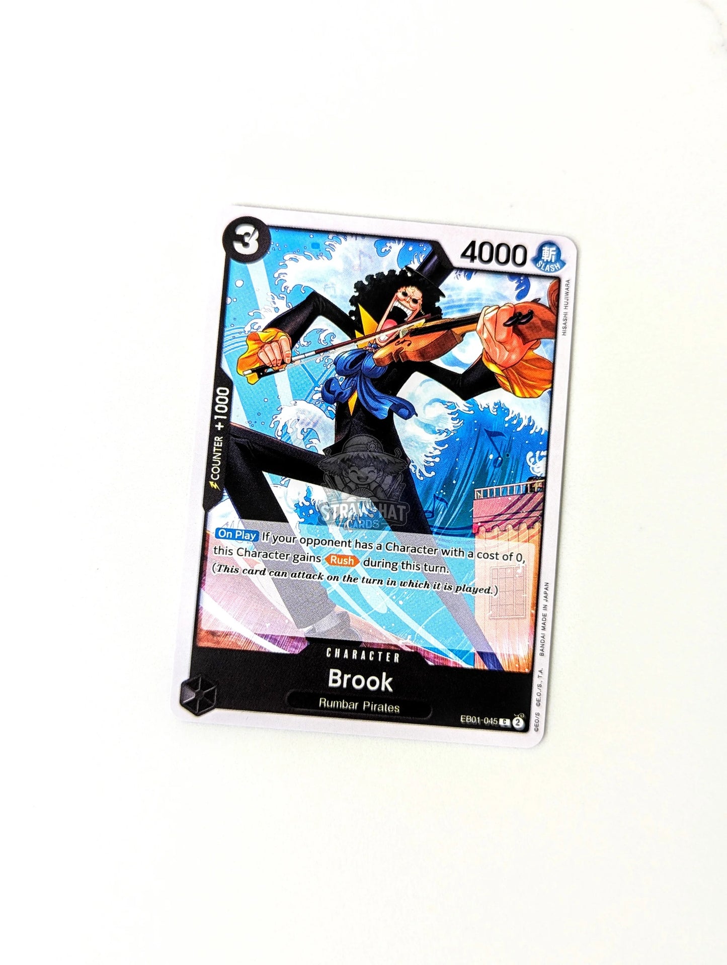 One Piece Eb01 Memorial Collection Brook Eb01-045 C Card [Eng 🏴󠁧󠁢󠁥󠁮󠁧󠁿] Trading Card