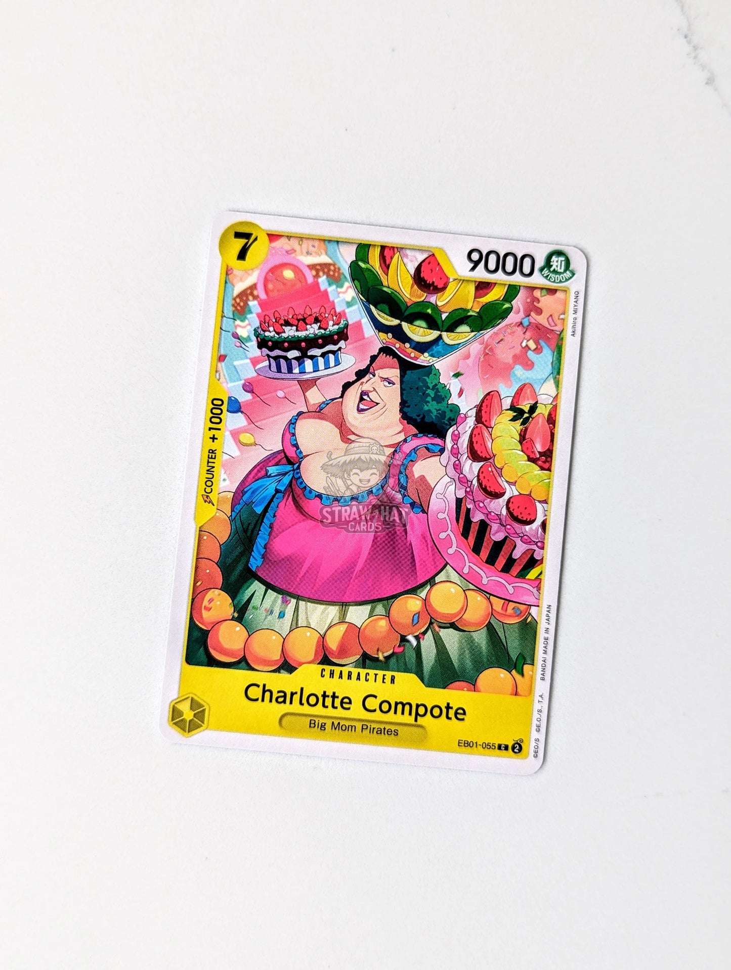 One Piece Eb01 Memorial Collection Charlotte Compote Eb01-055 C Card [Eng 🏴󠁧󠁢󠁥󠁮󠁧󠁿] Trading Card