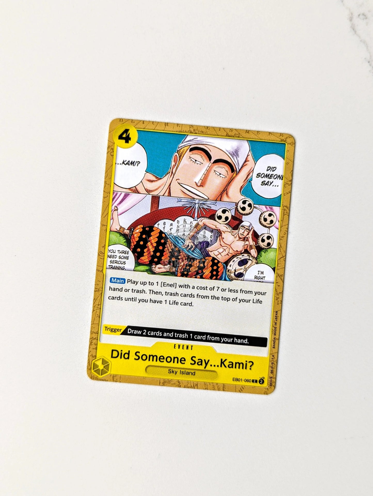 One Piece Eb01 Memorial Collection Did Someone Say...kami? Eb01-060 C Card [Eng