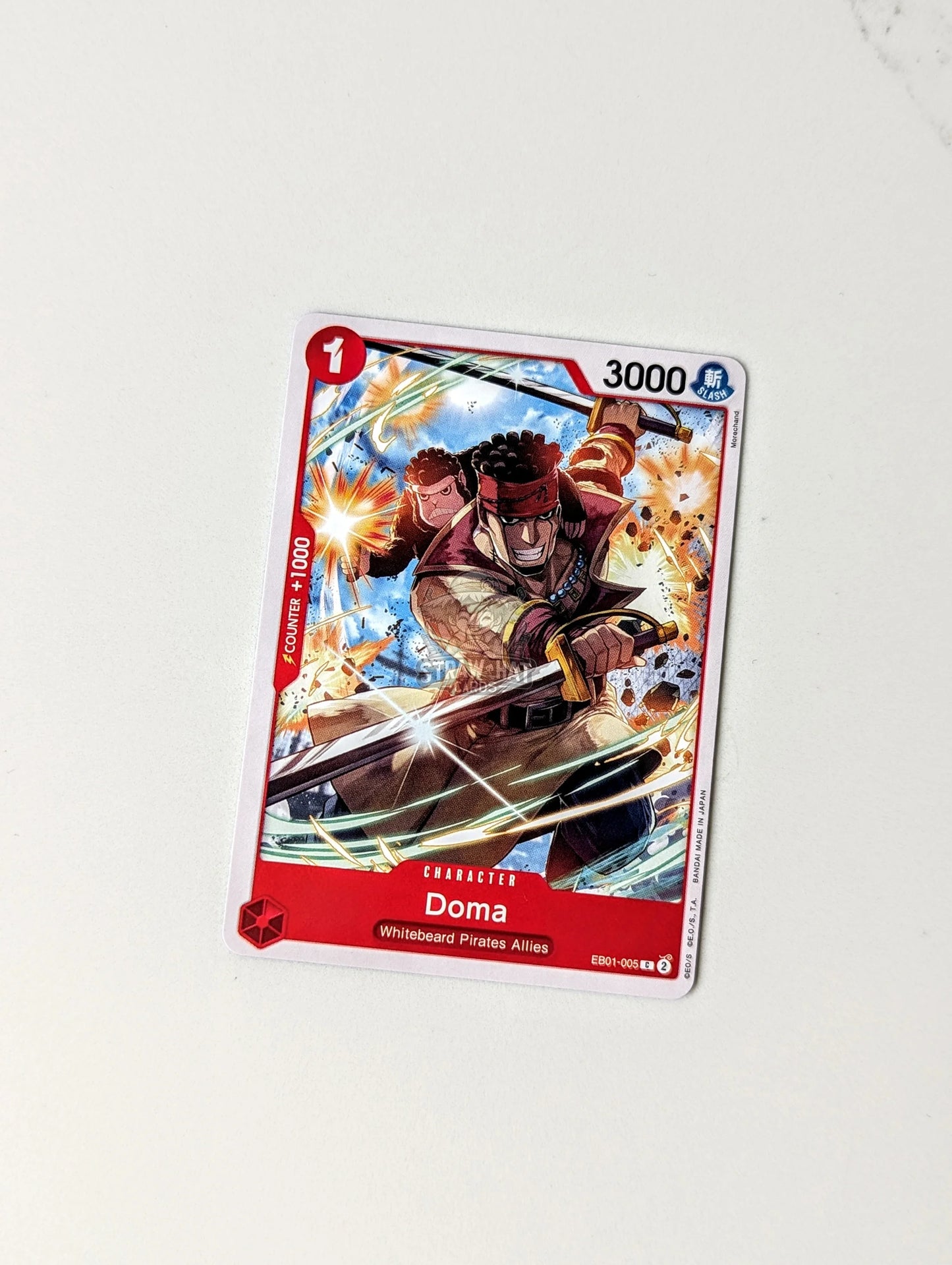 One Piece Eb01 Memorial Collection Doma Eb01-005 C Card [Eng 🏴󠁧󠁢󠁥󠁮󠁧󠁿] Trading Card