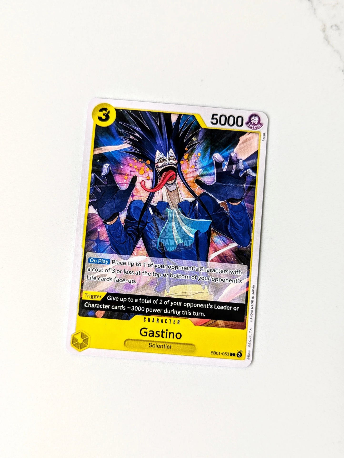 One Piece Eb01 Memorial Collection Gastino Eb01-053 C Card [Eng 🏴󠁧󠁢󠁥󠁮󠁧󠁿] Trading Card