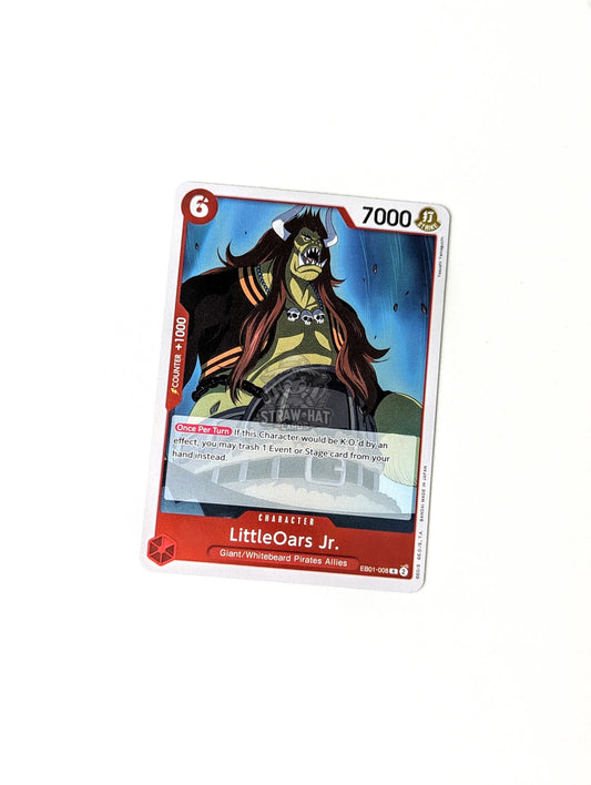 One Piece Eb01 Memorial Collection Littleoars Jr. Eb01-008 R Card [Eng 🏴󠁧󠁢󠁥󠁮󠁧󠁿] Trading Card