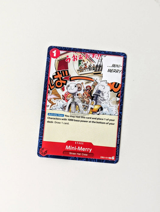 One Piece Eb01 Memorial Collection Mini-Merry Eb01-011 C Card [Eng 🏴󠁧󠁢󠁥󠁮󠁧󠁿] Trading Card