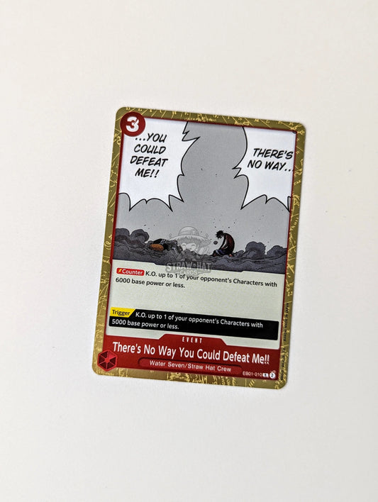 One Piece Eb01 Memorial Collection There’s No Way You Could Defeat Me!! Eb01-010 R Card [Eng