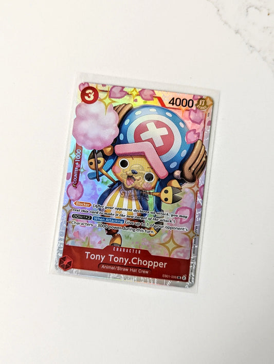 One Piece Eb01 Memorial Collection Tony Tony.chopper Eb01-006 Sr Card [Eng 🏴󠁧󠁢󠁥󠁮󠁧󠁿] Trading Card