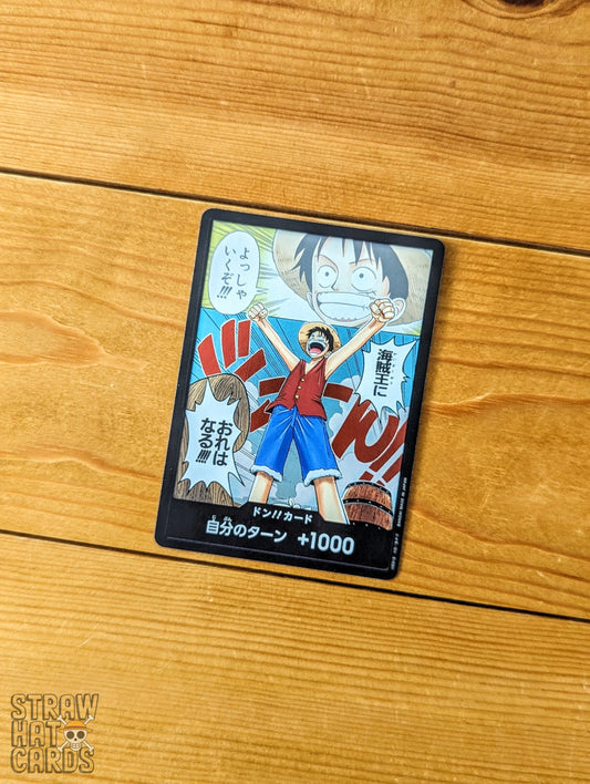 One Piece Op01 Romance Dawn Don!! Alt Art/Parallel Card [Jap ] Trading Card