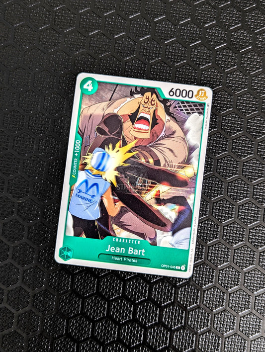 One Piece Op01 Romance Dawn Jean Bart Op01-045 C Card [Eng 🏴󠁧󠁢󠁥󠁮󠁧󠁿] Trading Card