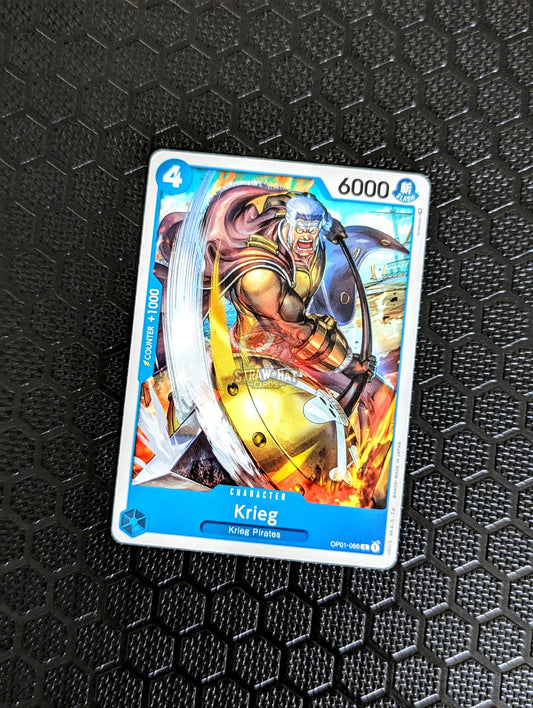 One Piece Op01 Romance Dawn Krieg Op01-066 C Card [Eng 🏴󠁧󠁢󠁥󠁮󠁧󠁿] Trading Card