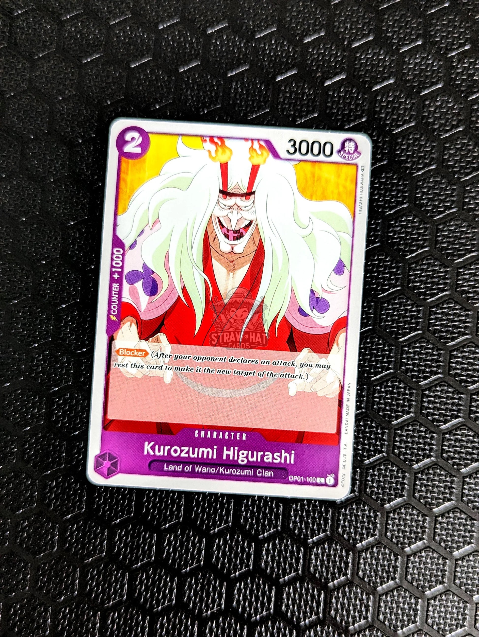 One Piece Op01 Romance Dawn Kurozumi Higurashi Op01-100 C Card [Eng 🏴󠁧󠁢󠁥󠁮󠁧󠁿] Trading Card