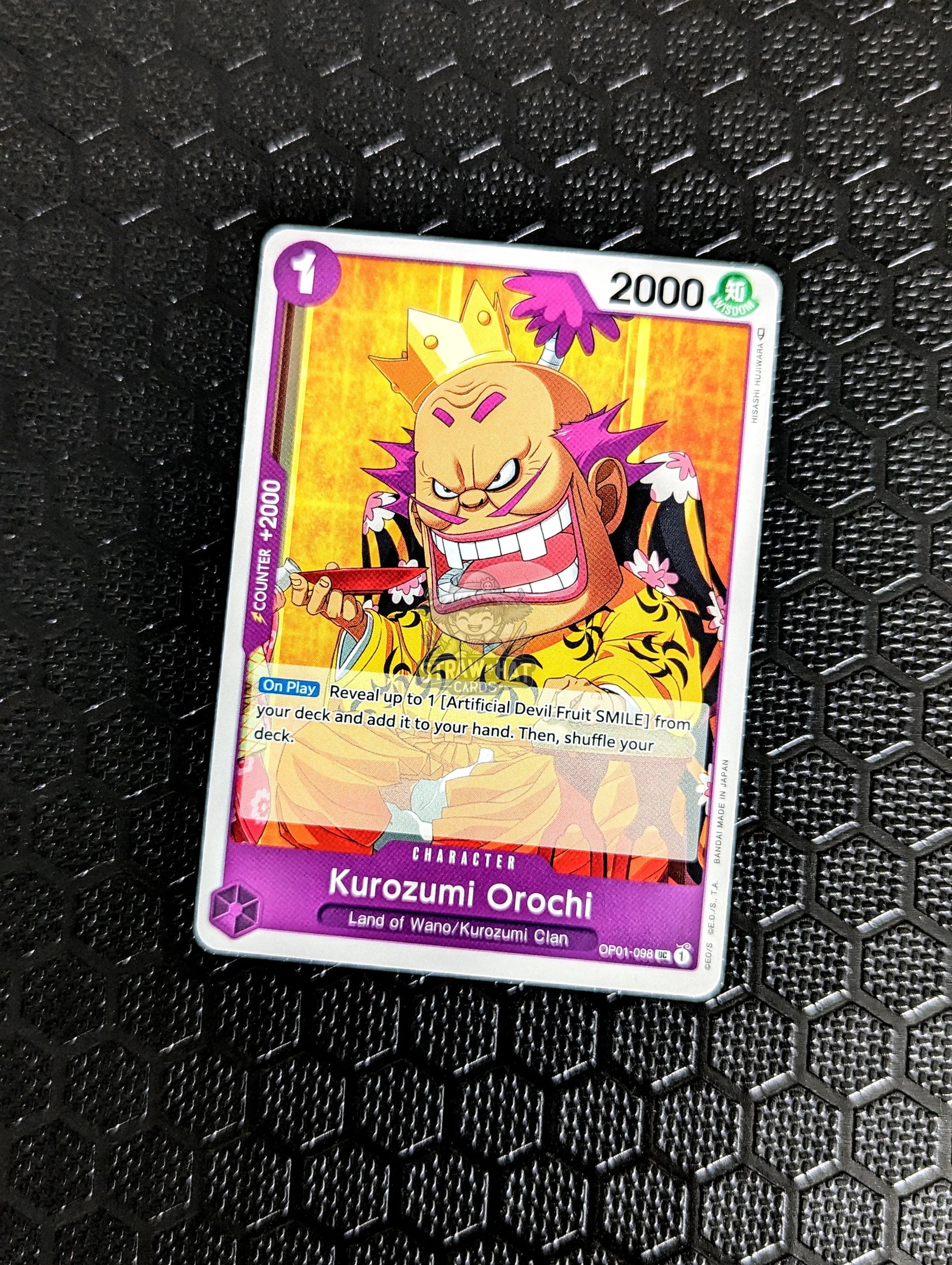 One Piece Op01 Romance Dawn Kurozumi Orochi Op01-098 Uc Card [Eng 🏴󠁧󠁢󠁥󠁮󠁧󠁿] Trading Card