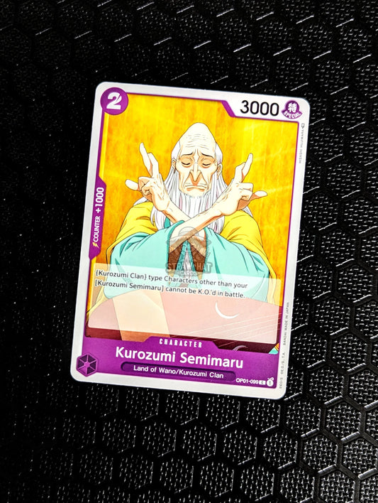 One Piece Op01 Romance Dawn Kurozumi Semimaru Op01-099 C Card [Eng 🏴󠁧󠁢󠁥󠁮󠁧󠁿] Trading Card