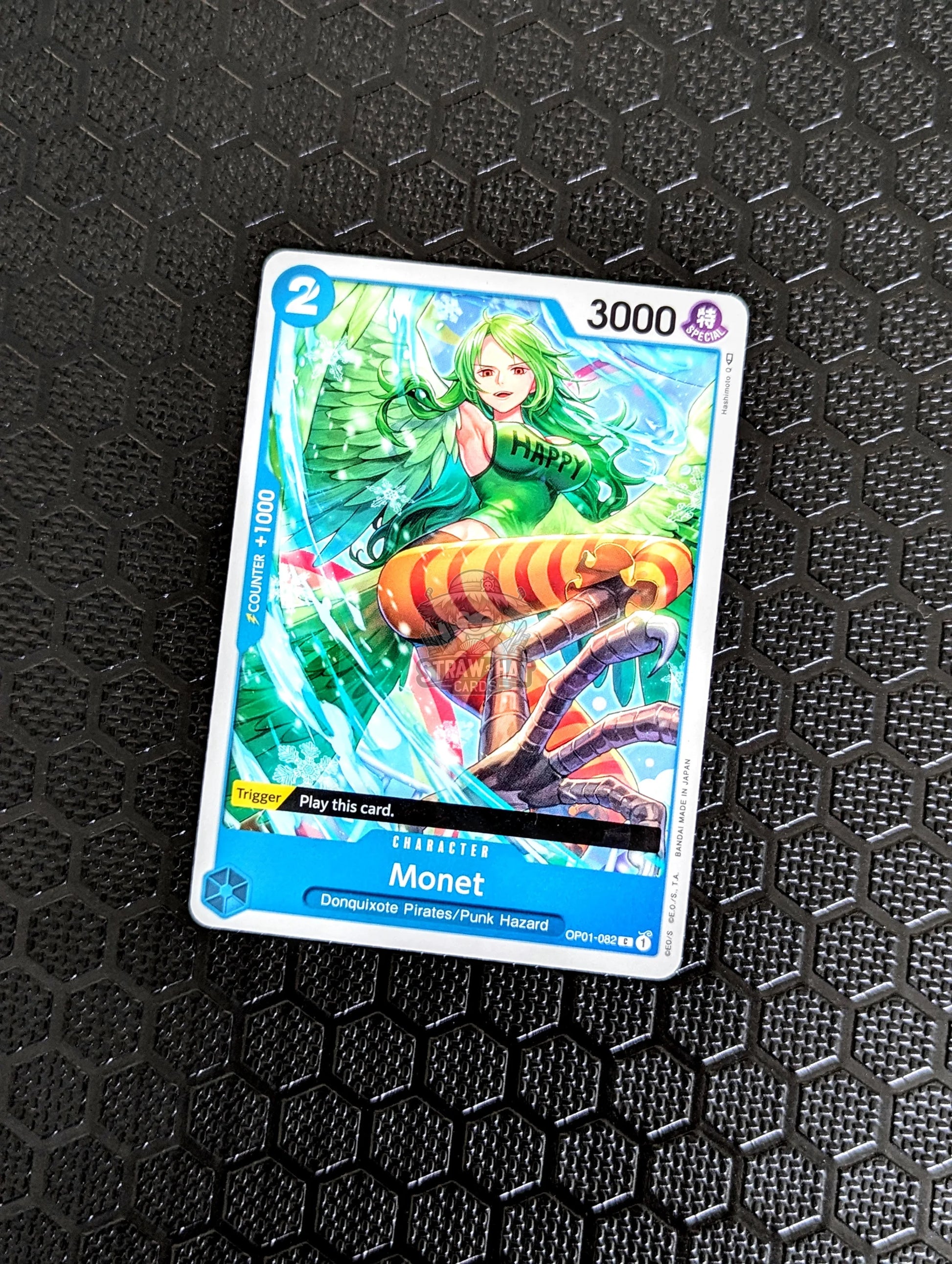 One Piece Op01 Romance Dawn Monet Op01-082 C Card [Eng 🏴󠁧󠁢󠁥󠁮󠁧󠁿] Trading Card