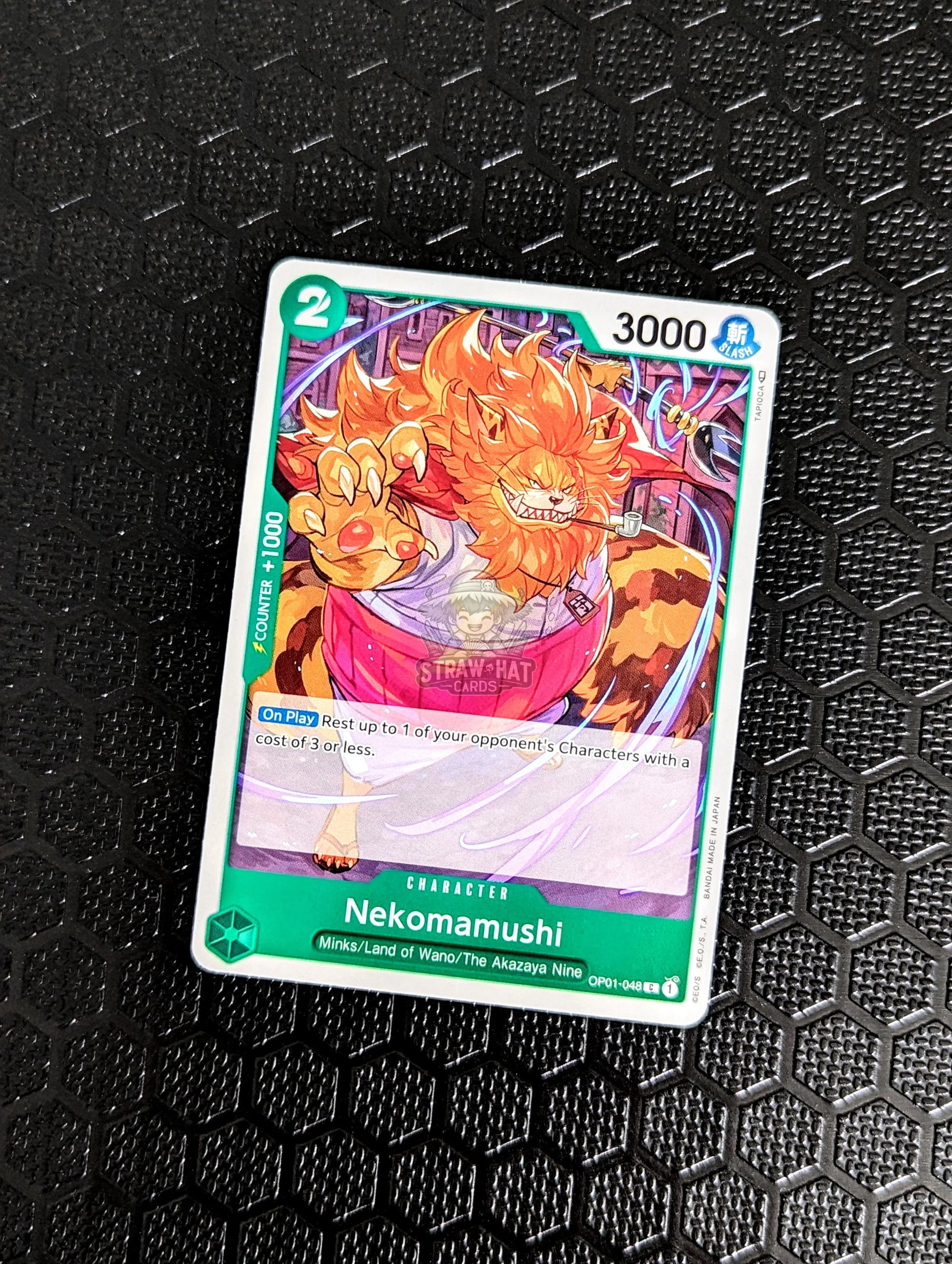 One Piece Op01 Romance Dawn Nekomamushi Op01-048 C Card [Eng 🏴󠁧󠁢󠁥󠁮󠁧󠁿] Trading Card