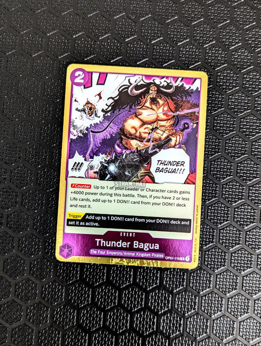 One Piece Op01 Romance Dawn Thunder Bagua Op01-119 R Card [Eng 🏴󠁧󠁢󠁥󠁮󠁧󠁿] Trading Card