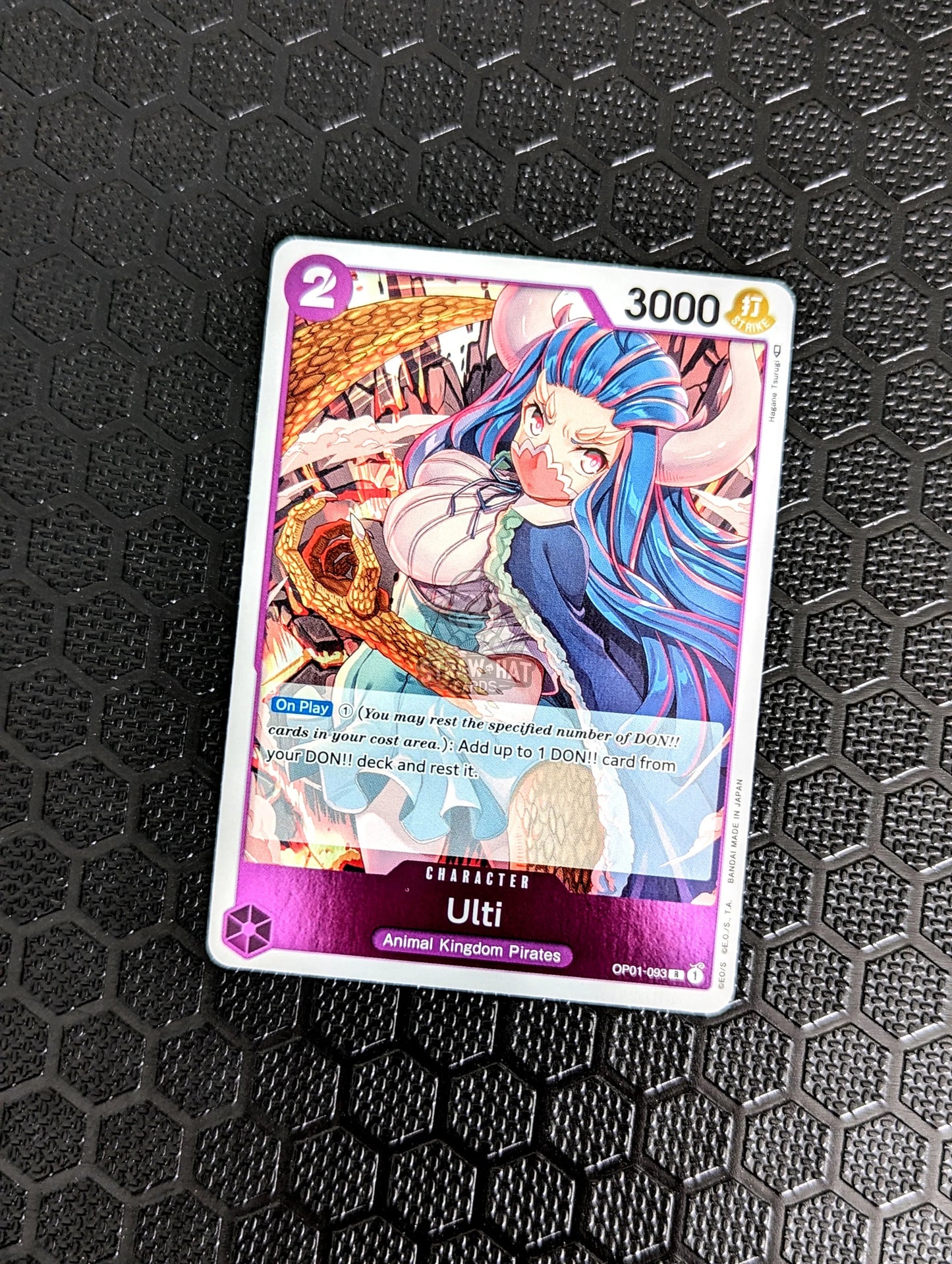 One Piece Op01 Romance Dawn Ulti Op01-093 R Card [Eng 🏴󠁧󠁢󠁥󠁮󠁧󠁿] Trading Card