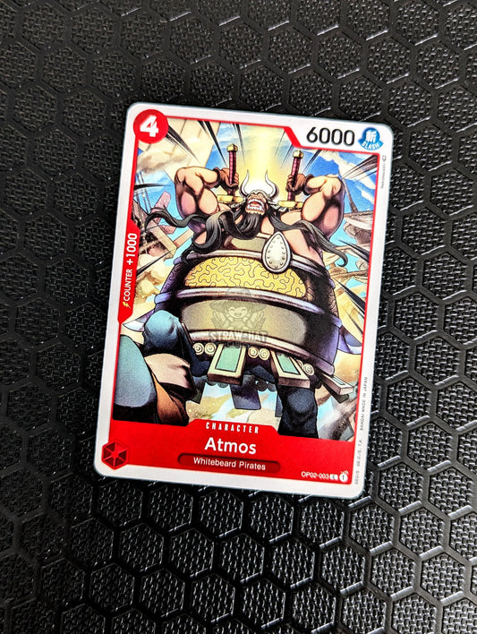 One Piece Op02 Paramount War Atmos Op02-003 C Card [Eng 🏴󠁧󠁢󠁥󠁮󠁧󠁿] Trading Card